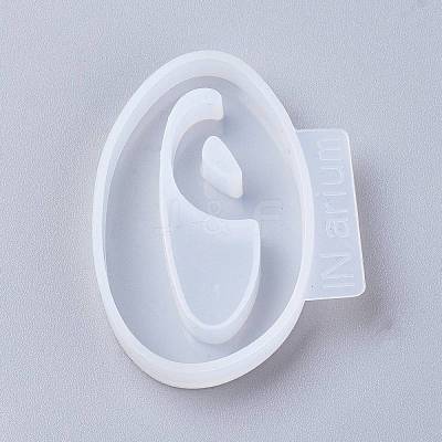 Letter DIY Silicone Molds X-DIY-I034-08O-1