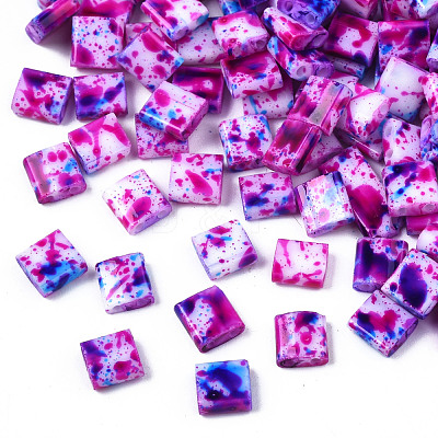 2-Hole Opaque Glass Seed Beads SEED-N004-001-A02-1
