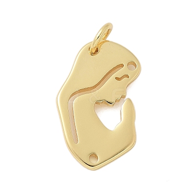 Brass Pendants KK-P293-05G-1