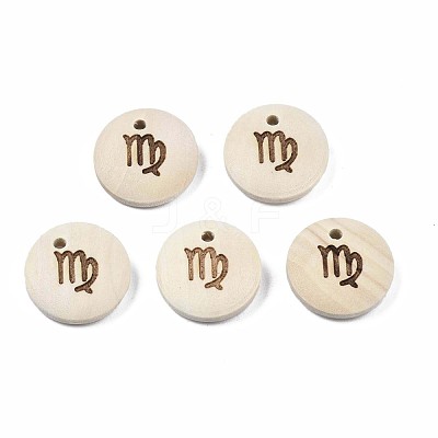 Laser Out Wood Pendants WOOD-S053-51E-1