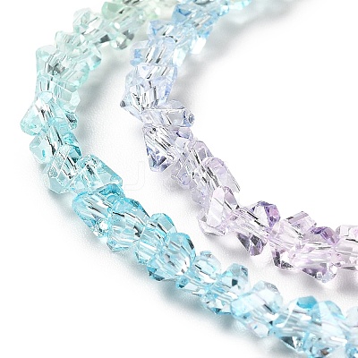 Transparent Glass Bead Strands LS-GLAA-H023-02H-1