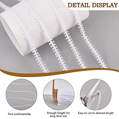 Polyester Braided Lace Ribbon OCOR-WH20006-67B-1