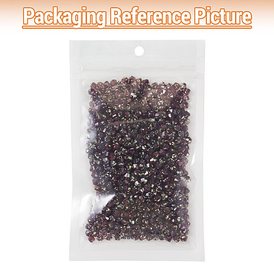 Picasso Baking Paint Glass Seed Beads SEED-TA0001-62B-1