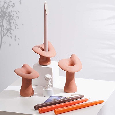 Porcelain Candle Holder CAND-PW0003-005C-01-1