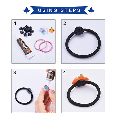 Acrylic Base for Hair Tie Making X-SACR-S303-005-1
