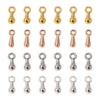 200Pcs 4 Colors Alloy Charms FIND-YW0001-41-1