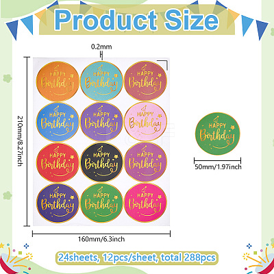 Self-adhesive Picture Stickers LS-DIY-WH0308-675-1