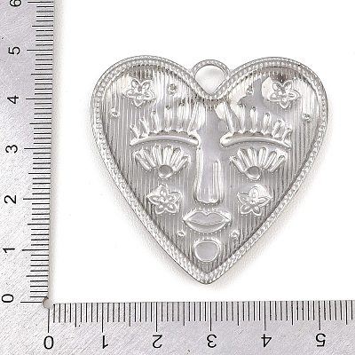 304 Stainless Steel Pendants X-STAS-P429-01A-A-1