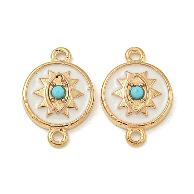 Alloy Enamel Links Connector Charms ENAM-S003-01K-1