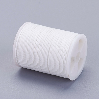 Round Waxed Polyester Cord X-YC-G006-01-1.0mm-02-1