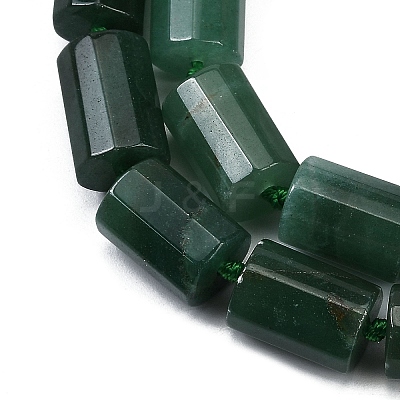 Natural Green Aventurine Beads Strands G-G162-D19-02-1