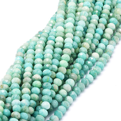 Natural Amazonite Beads Strands G-E569-I06-1