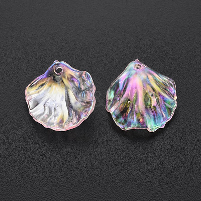 Transparent Acrylic Pendants MACR-S373-73-C04-1