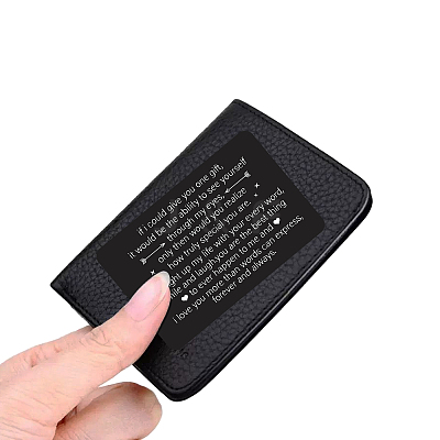 1 Pc Rectangle Stainless Steel Blank Thermal Transfer Cards DIY-FG0001-81A-1