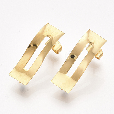 304 Stainless Steel Stud Earring Findings X-STAS-S079-53A-1