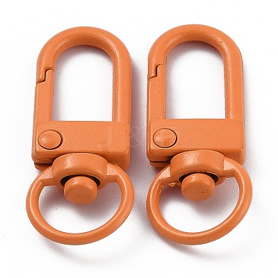 Zinc Alloy Baking Paint Swivel Snap Hooks Clasps X-PALLOY-H194-A-1