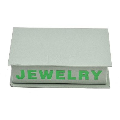 Words Printed Paper Jewelry Display Magnetic Cases CON-K015-04C-1