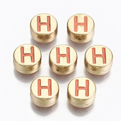 Alloy Enamel Beads LS-ENAM-S122-029H-RS-1