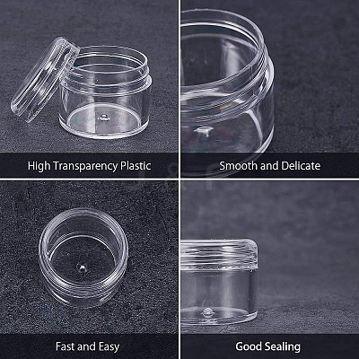 Plastic Bead Containers CON-BC0004-22B-43x36-1
