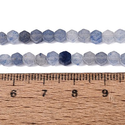 Natural Blue Aventurine Beads Strands GG-N002-02A-04-1
