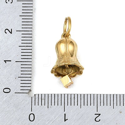 304 Stainless Steel Micro Pave Cubic Zirconia Pendants SA-CBA1D2B-01G-J-1