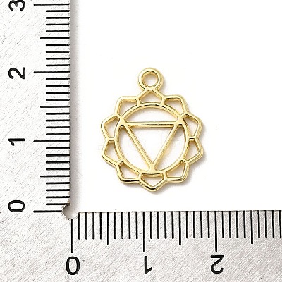 Chakra Alloy Pendants FIND-H015-12G-1