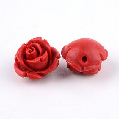 Cinnabar Beads CARL-Q004-74B-1