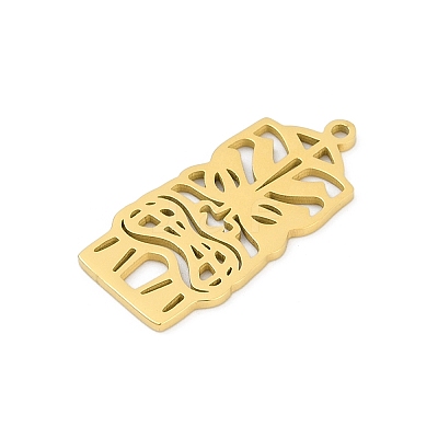 304 Stainless Steel Pendants STAS-U041-03B-G-1