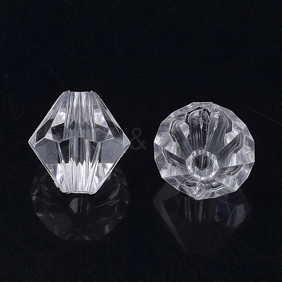 Transparent Acrylic Beads TACR-S146-4mm-01-1
