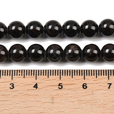Round Natural Garnet Beads Strands G-D751-8mm-1