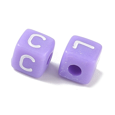 Opaque Acrylic Beads AC-CBA7818-01A-1