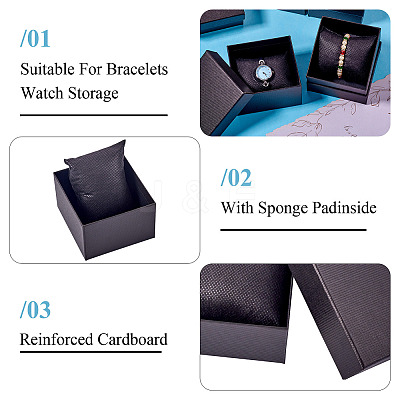Rectangle Paper Jewelry Gift Boxes LS-CON-TAC0010-91H-1