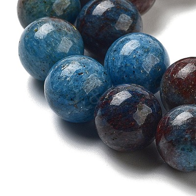 Natural Blue Opal Beads Strands G-H045-A02-8MM-02-1