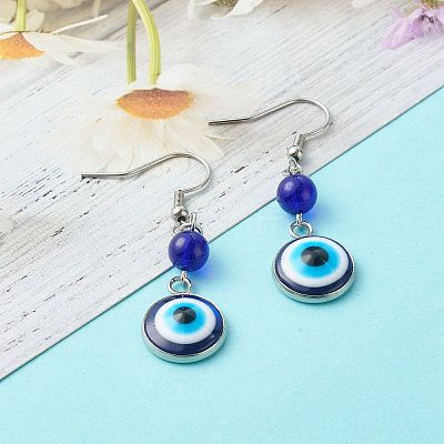 304 Stainless Steel Dangle Earrings EJEW-JE04552-02-1