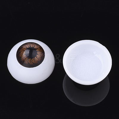 Craft Plastic Doll Eyeballs DIY-PH0019-63A-20mm-1