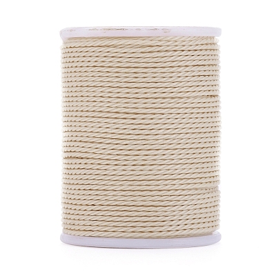Round Waxed Polyester Cord X-YC-G006-01-1.0mm-12-1