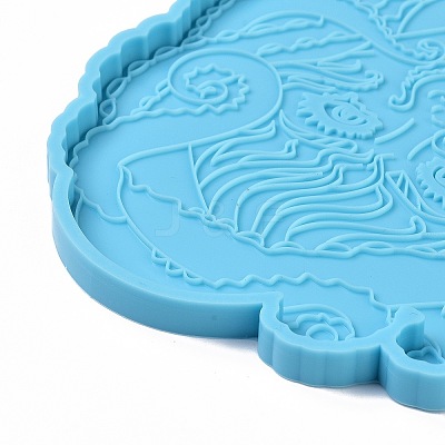 DIY Cup Mat Silicone Statue Molds LS-DIY-C012-01-1