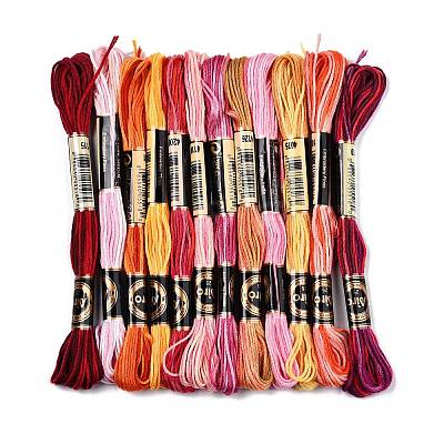 6-Ply Polyester Embroidery Floss OCOR-FZ0001-01R-1