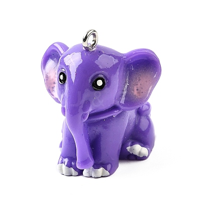 Resin Pendants FIND-U031-15A-P-1