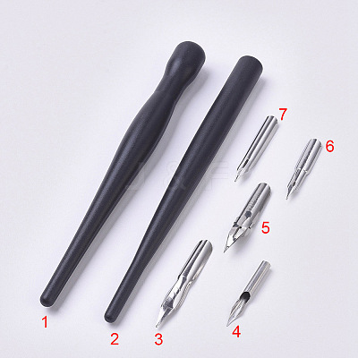 Calligraphy Writing Dip Pen Set AJEW-WH0104-89-1