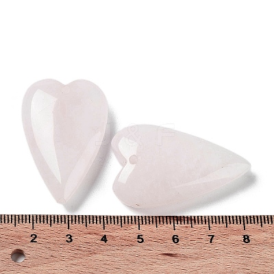 Natural Rose Quartz Pendants G-D087-02A-1