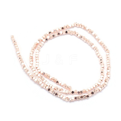 Electroplate Non-magnetic Synthetic Hematite Beads Strands G-L485-10A-LRG-1