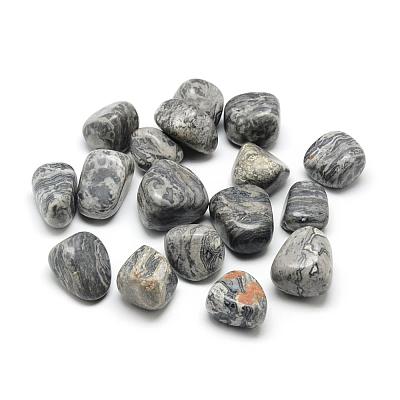 Natural Map Stone/Picasso Stone/Picasso Jasper Beads G-Q947-08-1