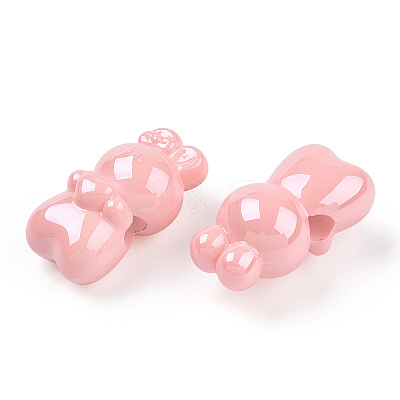 Opaque Acrylic Beads MACR-N017-26-1