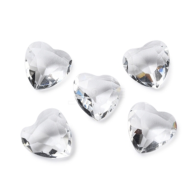 Transparent Glass Rhinestone Cabochons RGLA-B003-03B-20-1