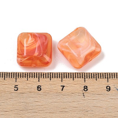 Opaque Acrylic Beads MACR-C037-04D-1