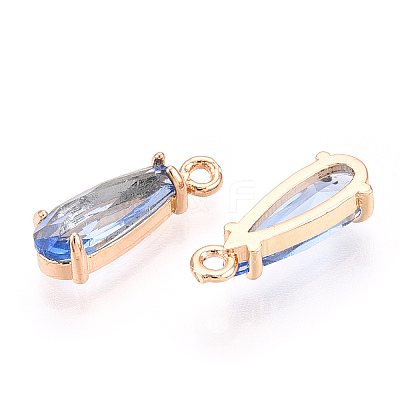 Faceted Glass Pendants X1-GLAA-T010-004D-1