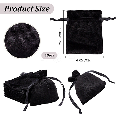 10Pcs Velvet Storage Bags TP-BBC0001-12C-02-1