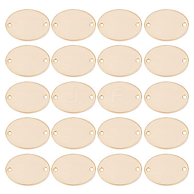 24Pcs Brass Connector Charms KK-BC0010-79-1