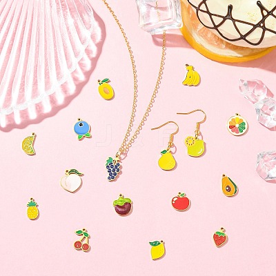 16Pcs 16 Styles 304 Stainless Steel Pendants STAS-CJ0003-10-1